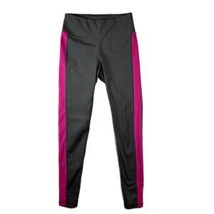 FootJoy‎ Women's Golf Leggings Gray Pink Athletic Workout Pants - Size S